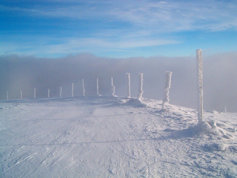 The jeseníky mountains mountains winter