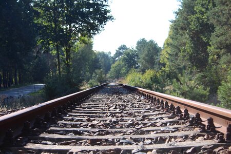 Track bed track endless photo