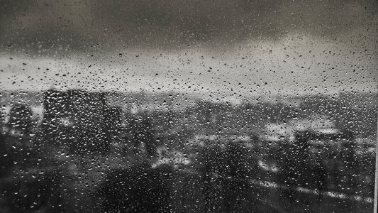 Raindrops window droplets