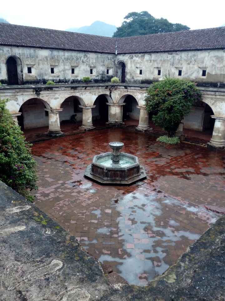 Old building capuchin convent ruins
