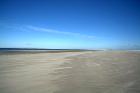 Nature reserve north sea beach photo