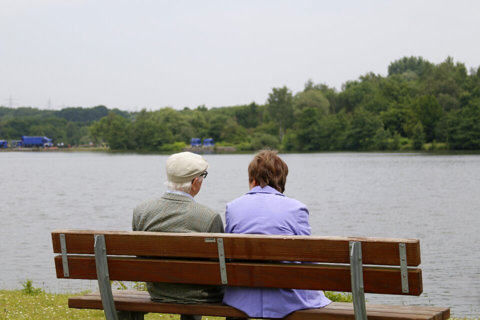 Retired sitting bench