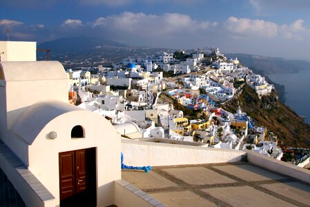 White houses atmospheric caldera