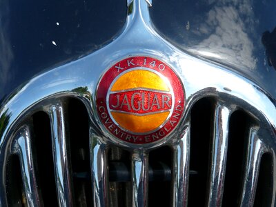 Grille jaguar emblem