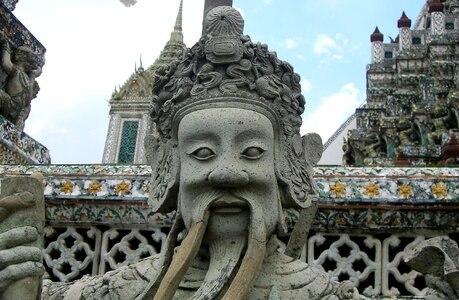Temple mustache thailand