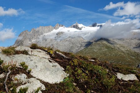 Valais glacier jungfrau region photo