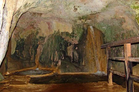 Underground color nature park