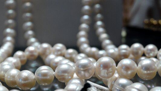 Pearl jewelry no neck