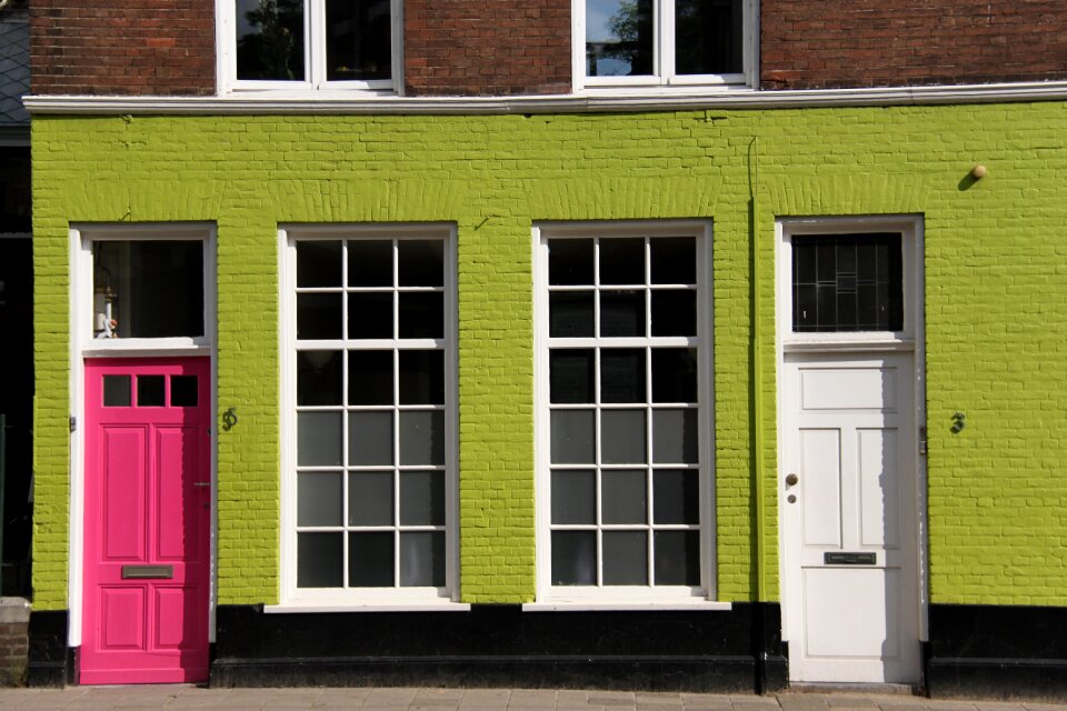 Windows facade building