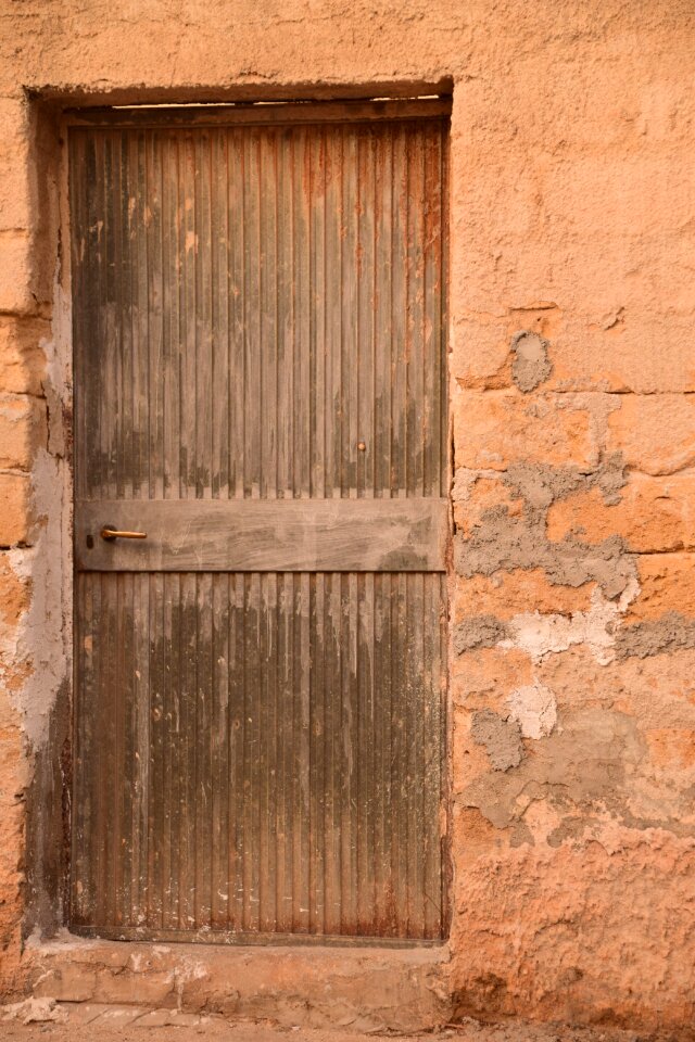House entrance front door warehouse door