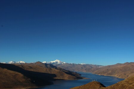 Tibet mountain landscape photo