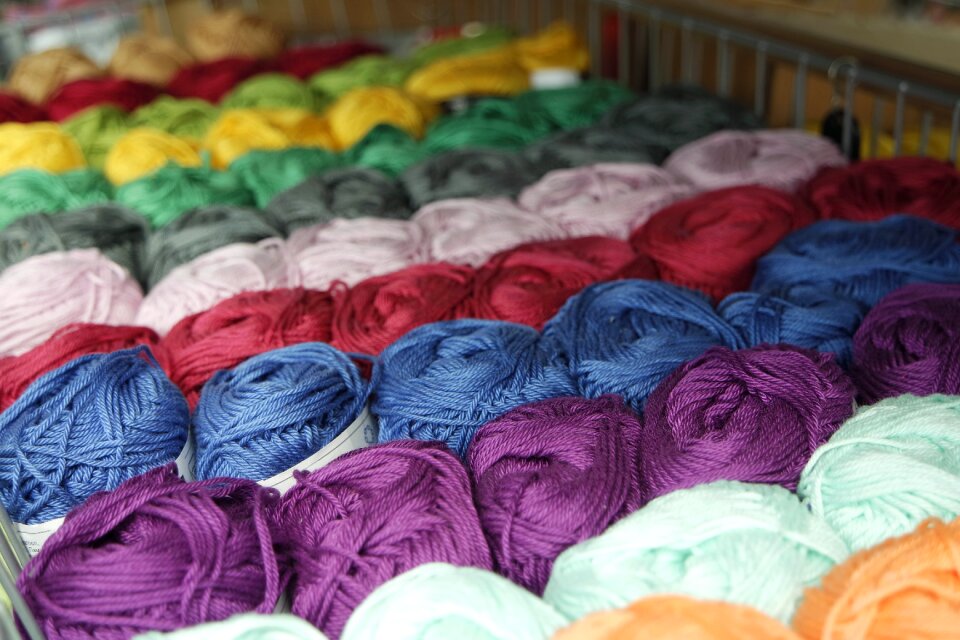 Colorful lingerie sew knit
