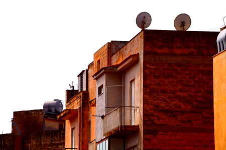 Architecture mediterranean facade