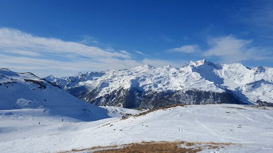 Winter nature ski