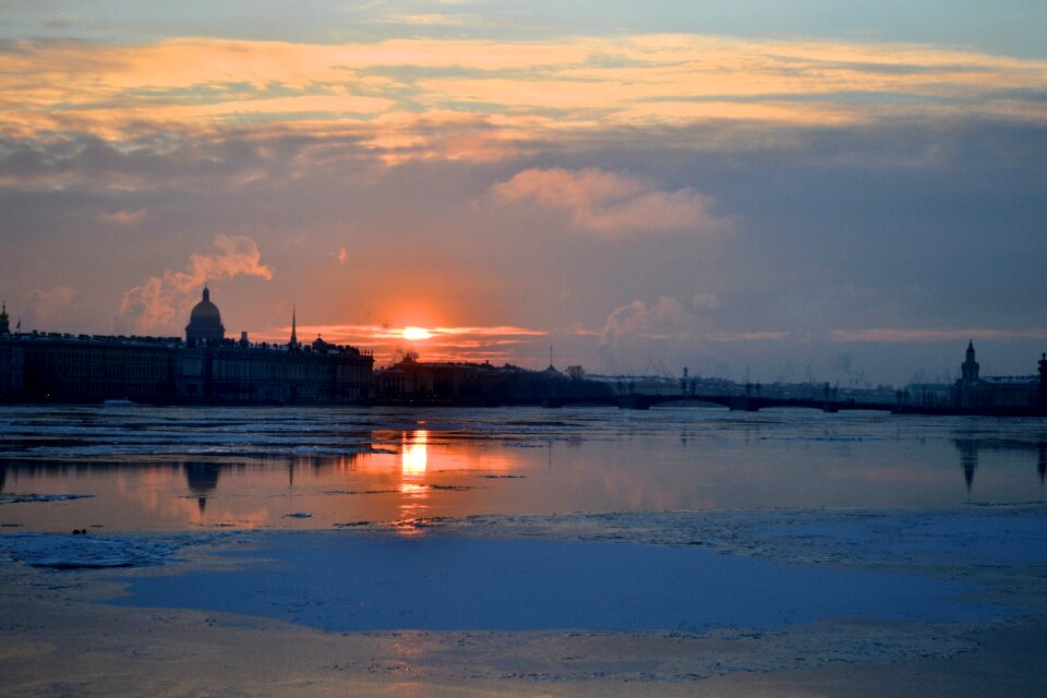 Landscape sunrise sunny