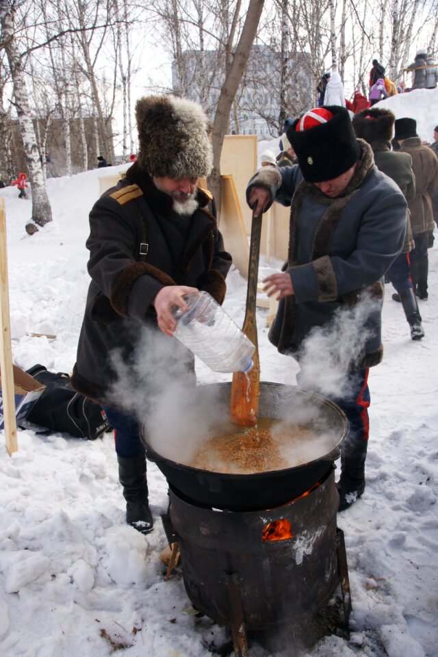Winter siberia the cossacks