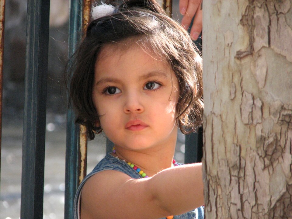 Face portrait child