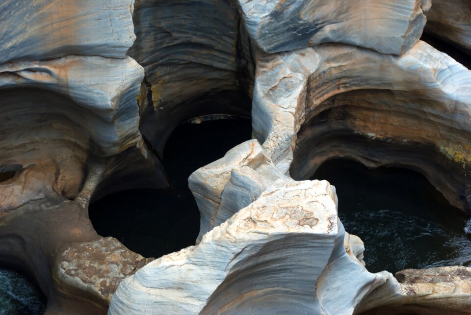 Erosion potholes giant potholes