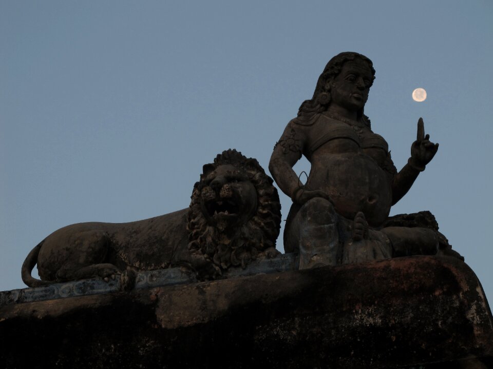 Deity hindu figure photo