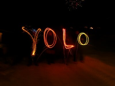 You only live once acronym night
