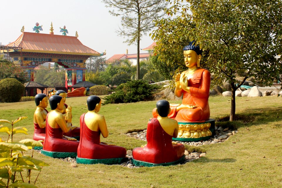 Buddhism statue nepal