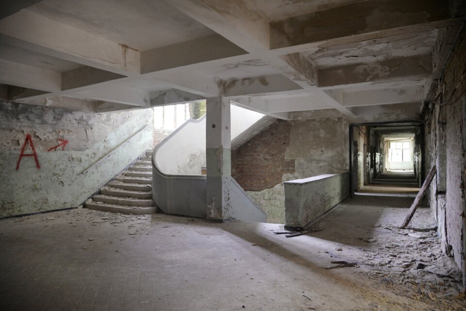 Stairs gradually ruin