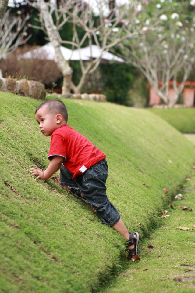 Happy fun kid
