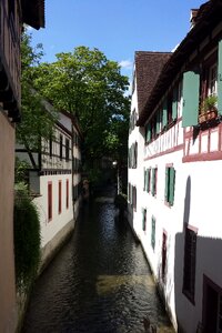 Houses water channel