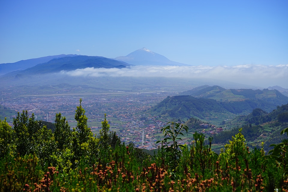 Canary islands mountain el teide