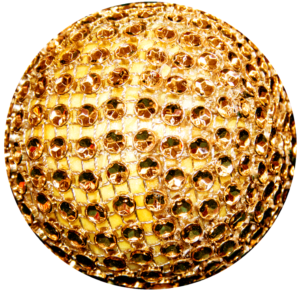 Christmas deco golden