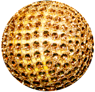 Christmas deco golden
