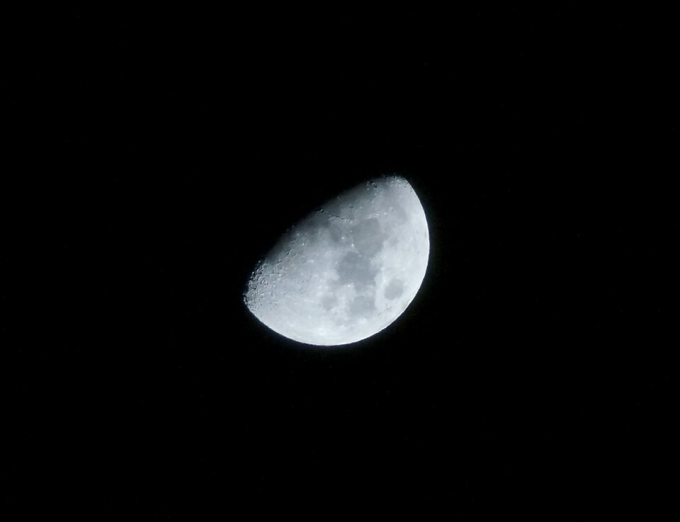 Moon at night astronomy night sky