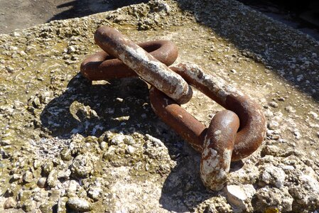 Quay still life rust
