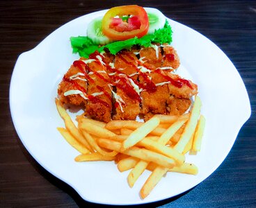 Deep fried fried fries