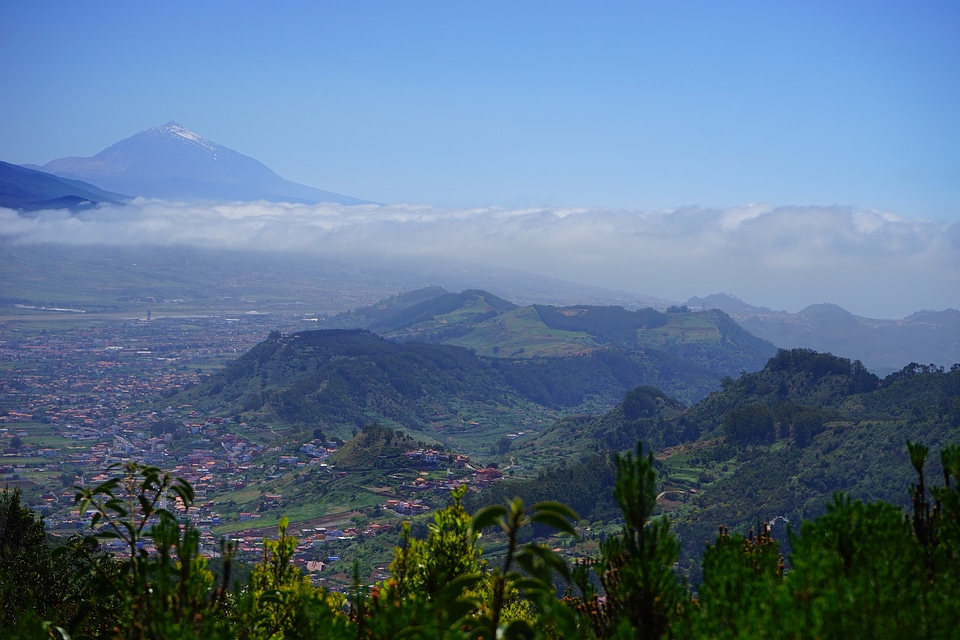 Canary islands mountain el teide
