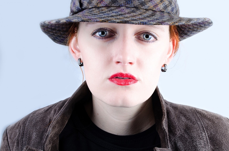 Glamour charming model