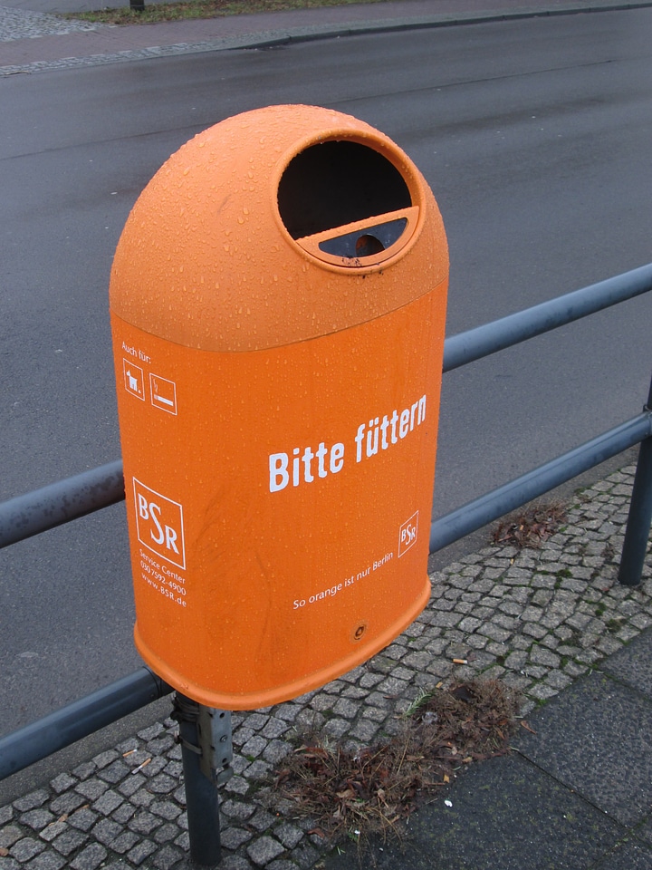 Waste container waste disposal environmental protection