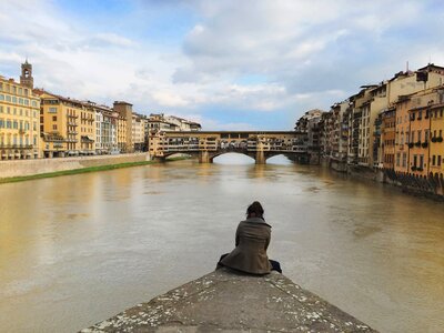 Girl italy journey