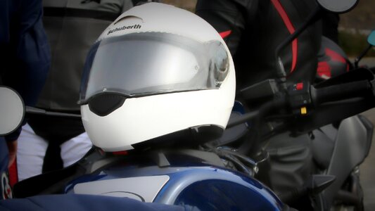Speed motorcyclist biker
