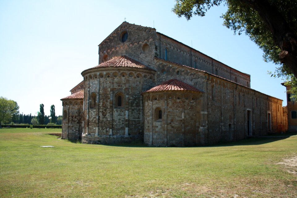 Church romanesque style pisa