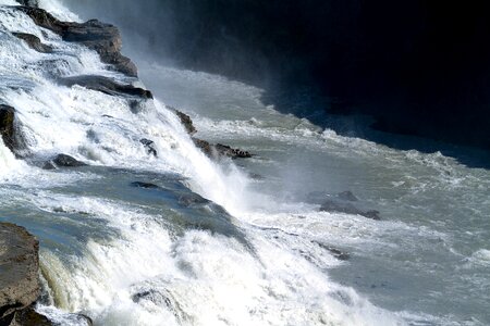 Geyser volcanic steam