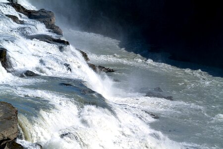 Geyser volcanic steam photo