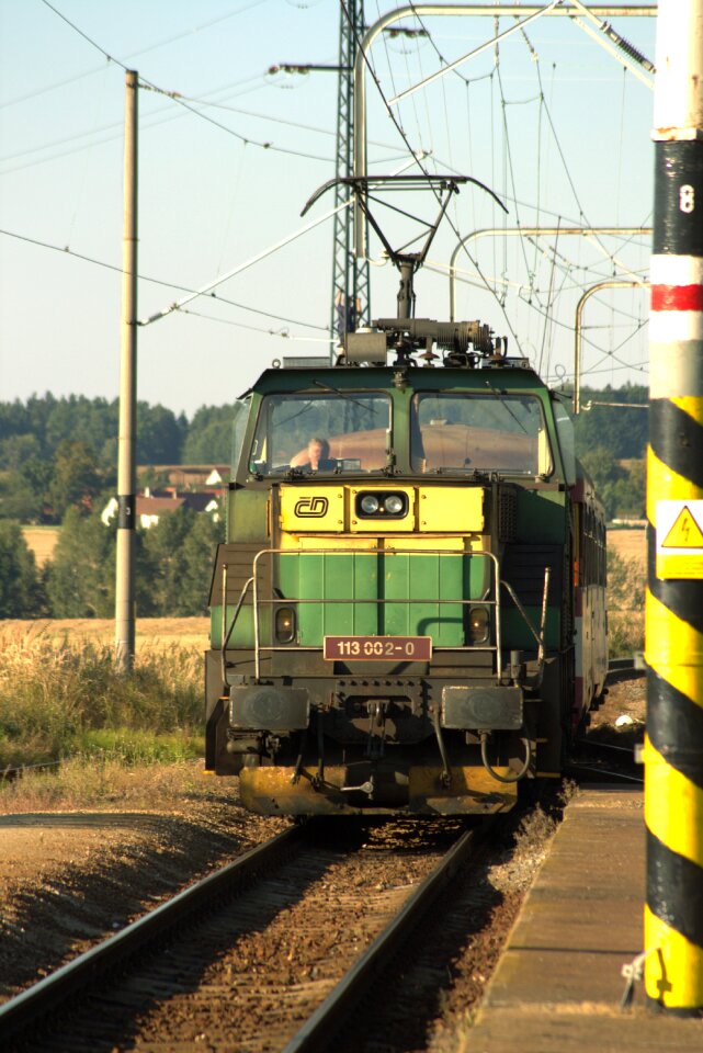 Historically rail traffic train