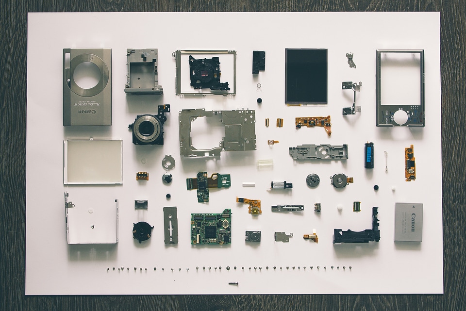 Single parts disassemble mechanics