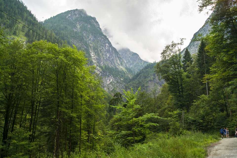 Mountains nature sky