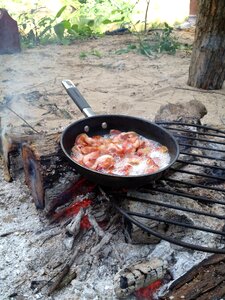 Pan roast gray camping