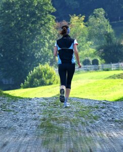 Sport girl leisure