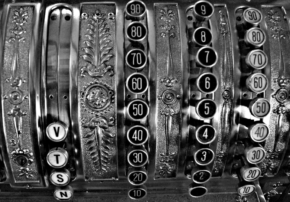 Old old fashioned keys