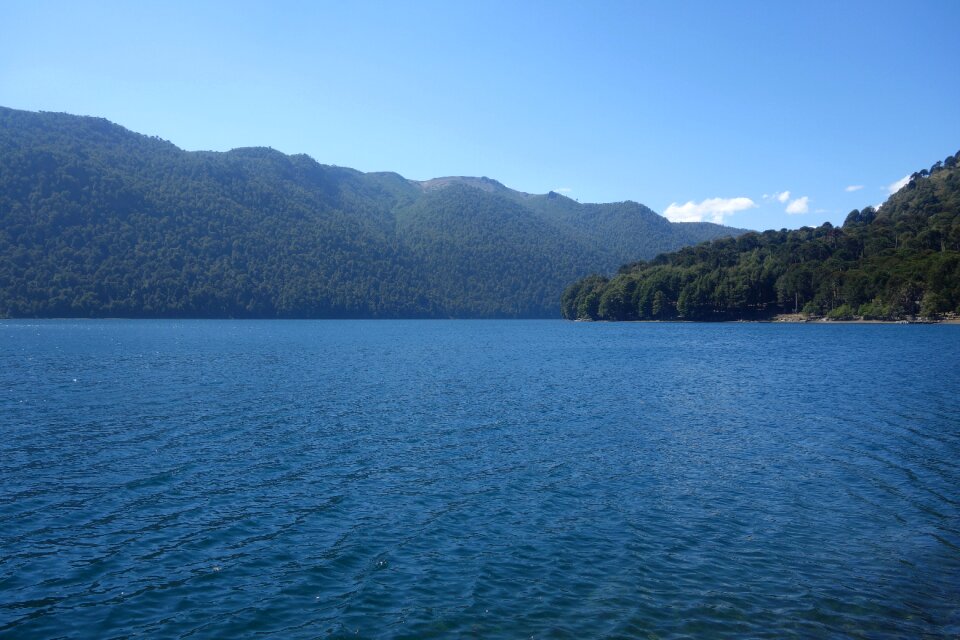Icalma lake landscape