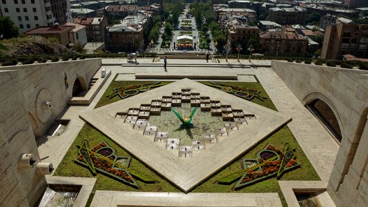 Sculpture yerevan cascade